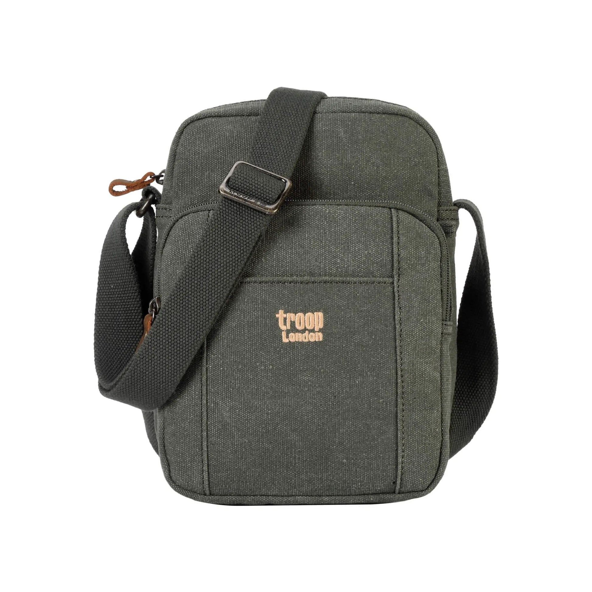 Vertical Canvas Across Body Bag | TRP0370 by Troop London