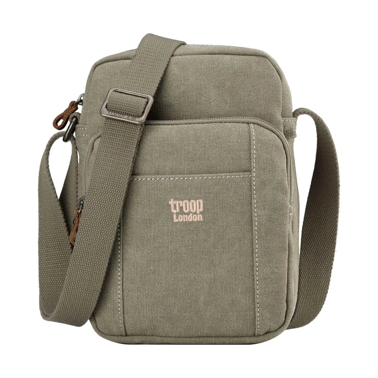 Vertical Canvas Across Body Bag | TRP0370 by Troop London