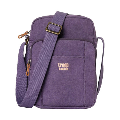 Vertical Canvas Across Body Bag | TRP0370 by Troop London