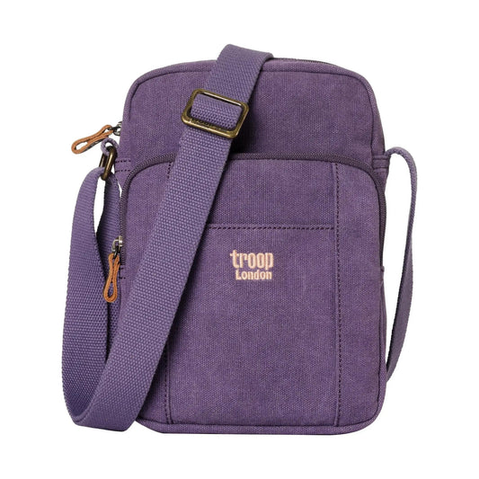 Vertical Canvas Across Body Bag | TRP0370 by Troop London