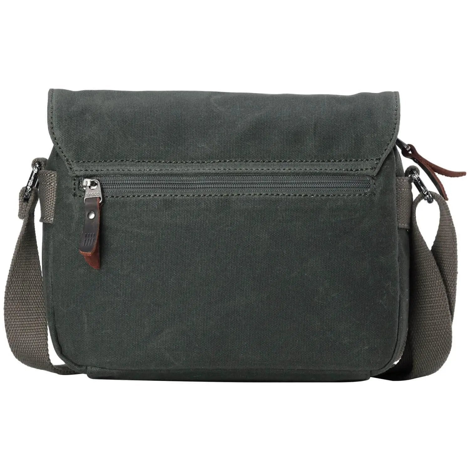 Heritage Waxed Canvas Across Body Bag | TRP0440 by Troop London