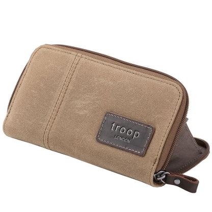 Canvas Zip Around Wallet Purse TRP0501