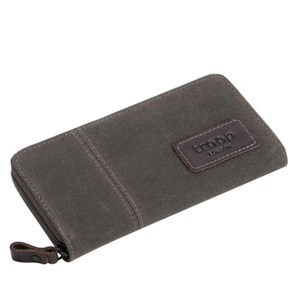 Canvas Zip Around Wallet Purse TRP0501
