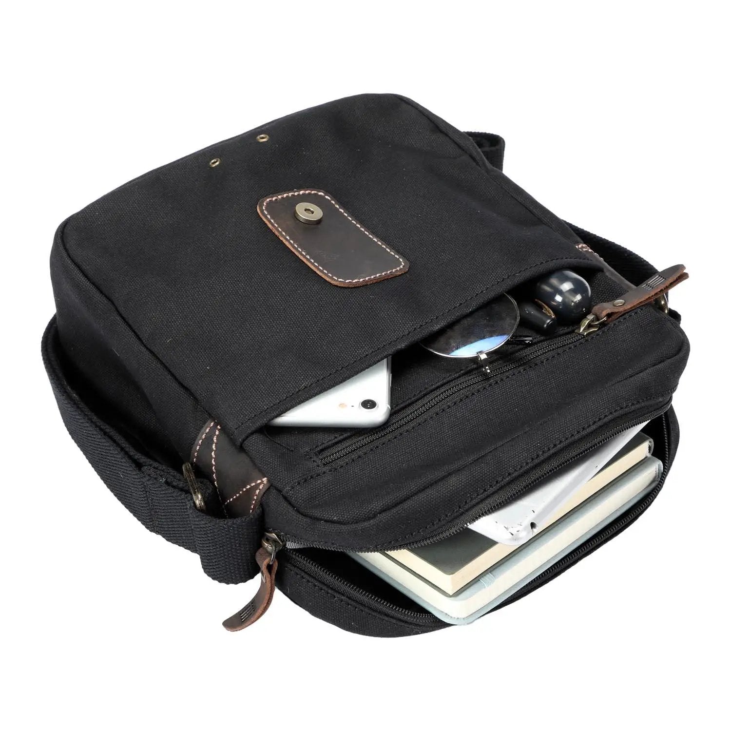 Heritage Canvas Across Body Bag | TRP0543 by Troop London