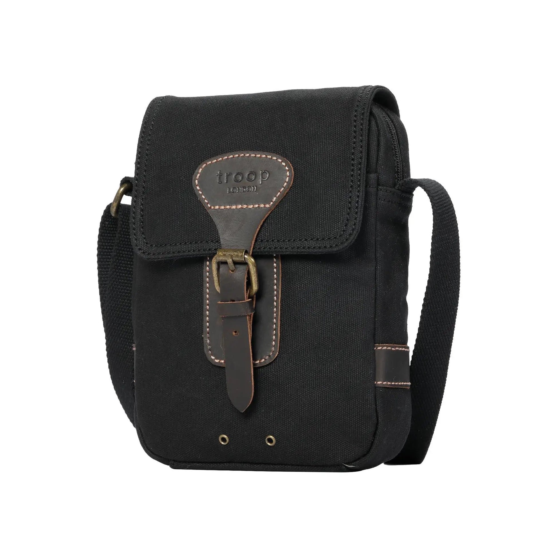 Heritage Canvas Mini Across Body Bag | TRP0547 by Troop London