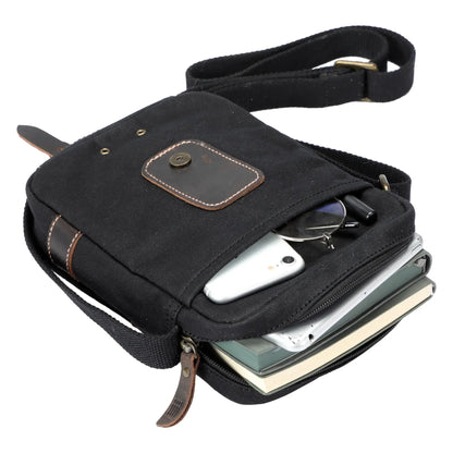 Heritage Canvas Mini Across Body Bag | TRP0547 by Troop London