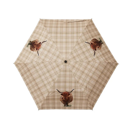 Highland Cow - Automatic Folding Umbrella by Signare Tapestry
