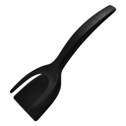 Ultimate 2-In-1 Grip and Flip Silicone Spatula Tongs by Cashymart