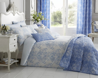Toile 200 Thread Count Cotton Rich Duvet Cover Set by Bellissimo Home