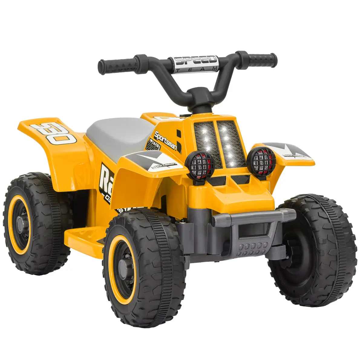 AIYAPLAY 6V Electric Quad Bike for Kids w/ Forward Backward by AIYAPLAY