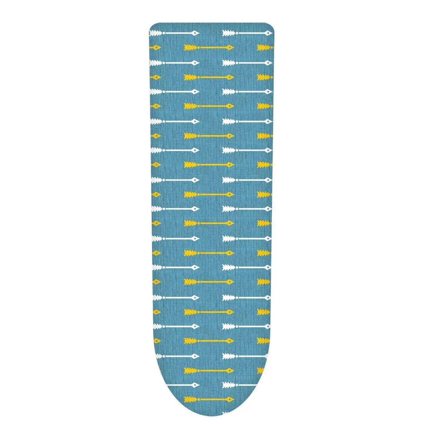 Vinsani Modern Ironing Board Cover Multi Fit New Foam Back padding 100% Cotton Easy Fit, 140 x 52 cm, Made in EU (Iron Board not included) by Vinsani