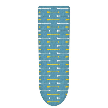 Vinsani Modern Ironing Board Cover Multi Fit New Foam Back padding 100% Cotton Easy Fit, 140 x 52 cm, Made in EU (Iron Board not included) by Vinsani