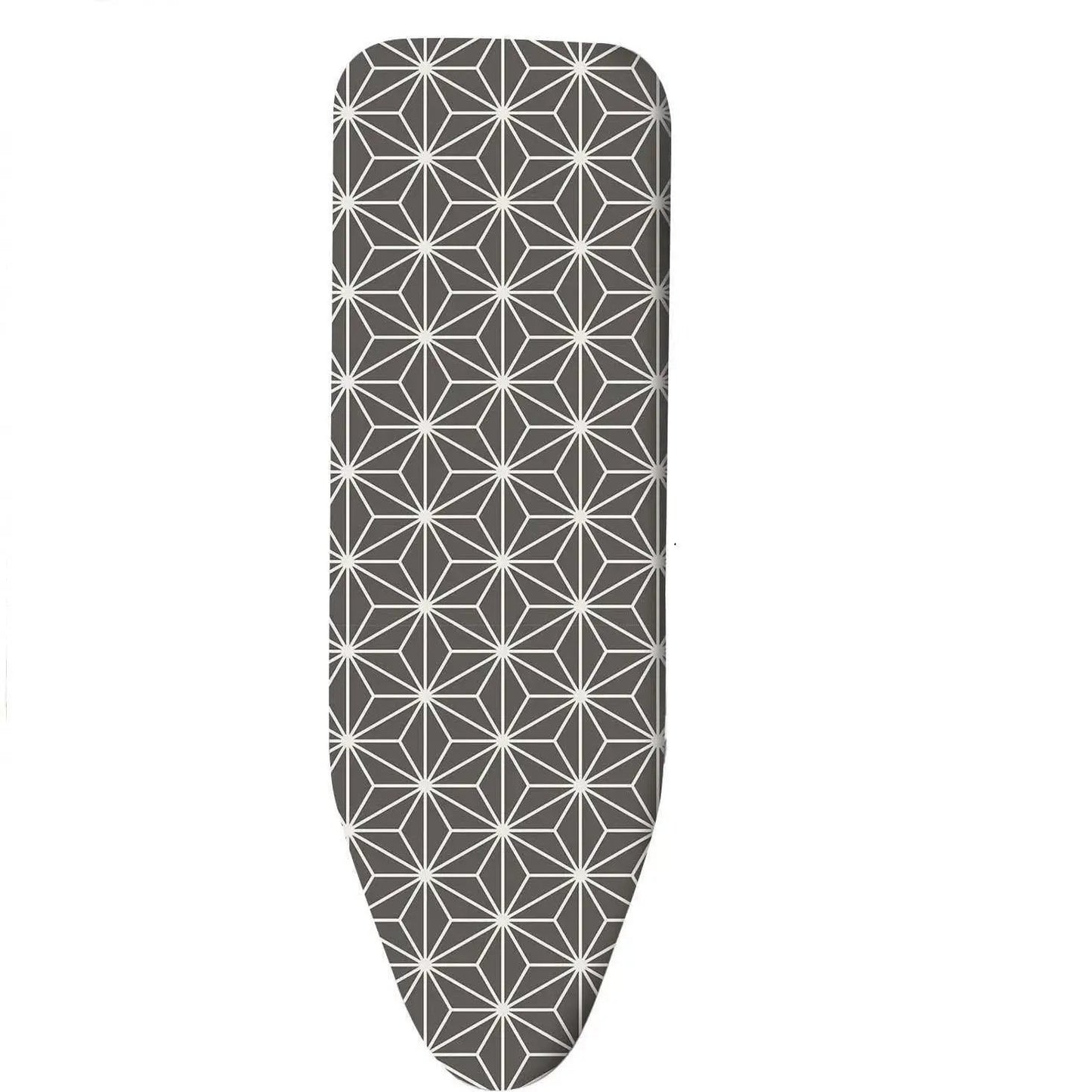 Vinsani Modern Ironing Board Cover Multi Fit New Foam Back padding 100% Cotton Easy Fit, 140 x 52 cm, Made in EU (Iron Board not included) by Vinsani
