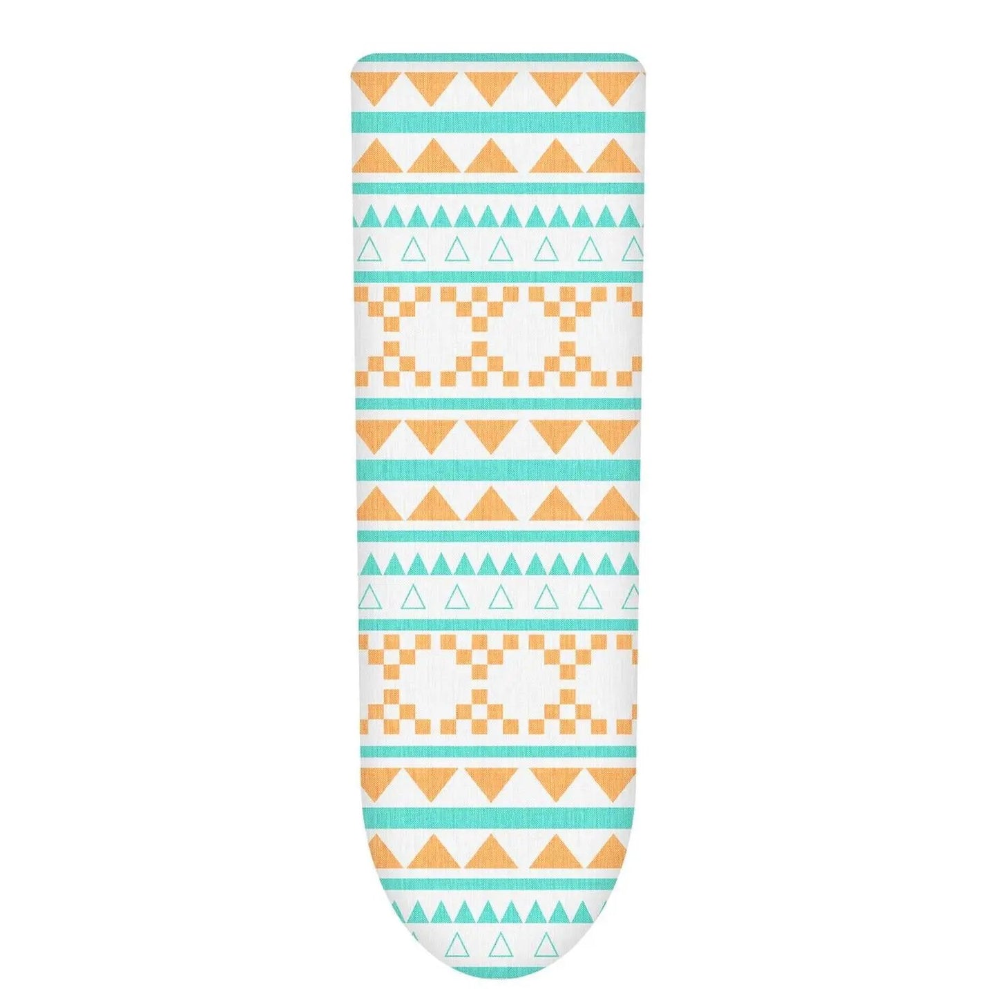 Vinsani Modern Ironing Board Cover Multi Fit New Foam Back padding 100% Cotton Easy Fit, 140 x 52 cm, Made in EU (Iron Board not included) by Vinsani