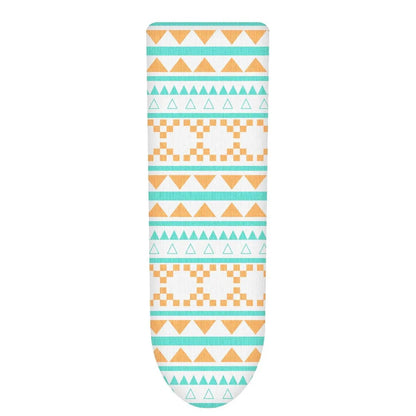 Vinsani Modern Ironing Board Cover Multi Fit New Foam Back padding 100% Cotton Easy Fit, 140 x 52 cm, Made in EU (Iron Board not included) by Vinsani