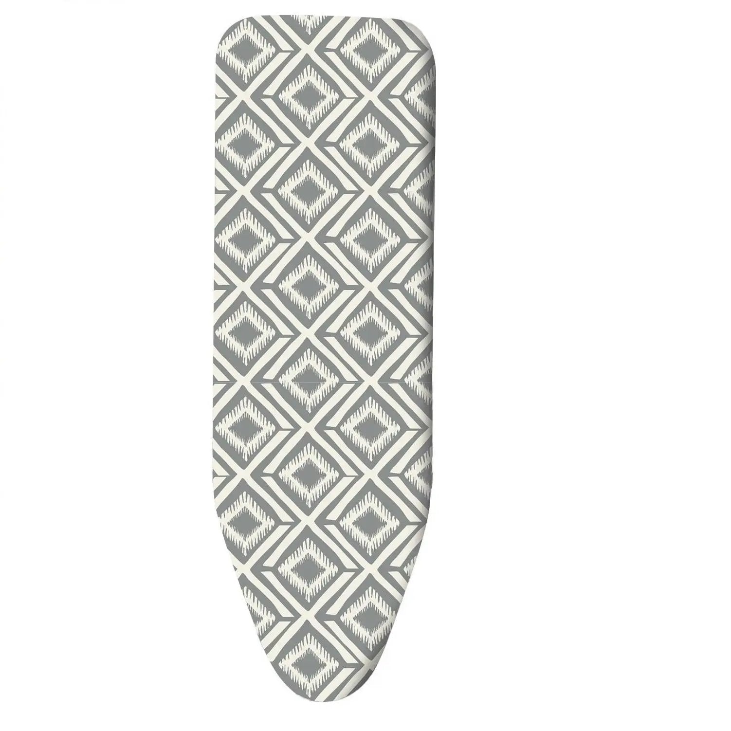 Vinsani Modern Ironing Board Cover Multi Fit New Foam Back padding 100% Cotton Easy Fit, 140 x 52 cm, Made in EU (Iron Board not included) by Vinsani