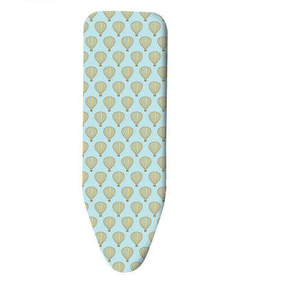 Vinsani Modern Ironing Board Cover Multi Fit New Foam Back padding 100% Cotton Easy Fit, 140 x 52 cm, Made in EU (Iron Board not included) by Vinsani