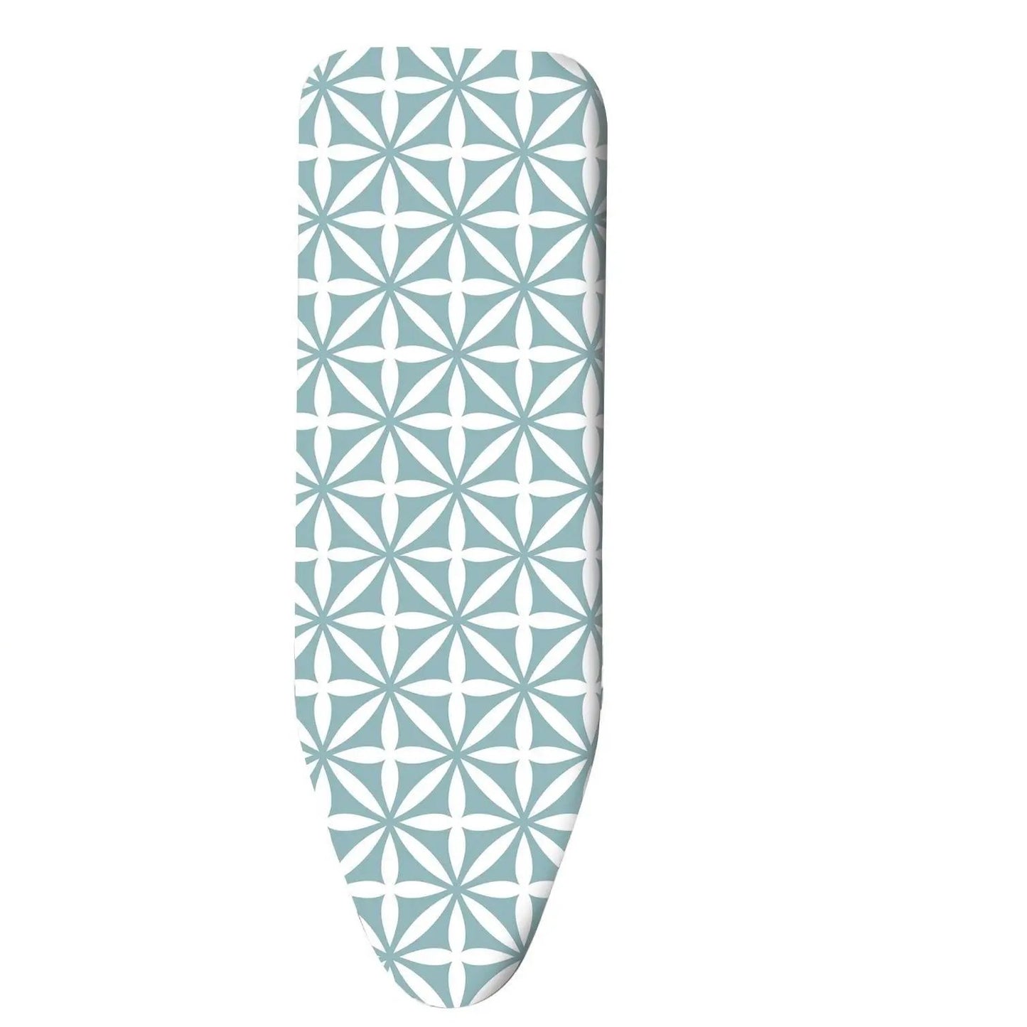 Vinsani Modern Ironing Board Cover Multi Fit New Foam Back padding 100% Cotton Easy Fit, 140 x 52 cm, Made in EU (Iron Board not included) by Vinsani