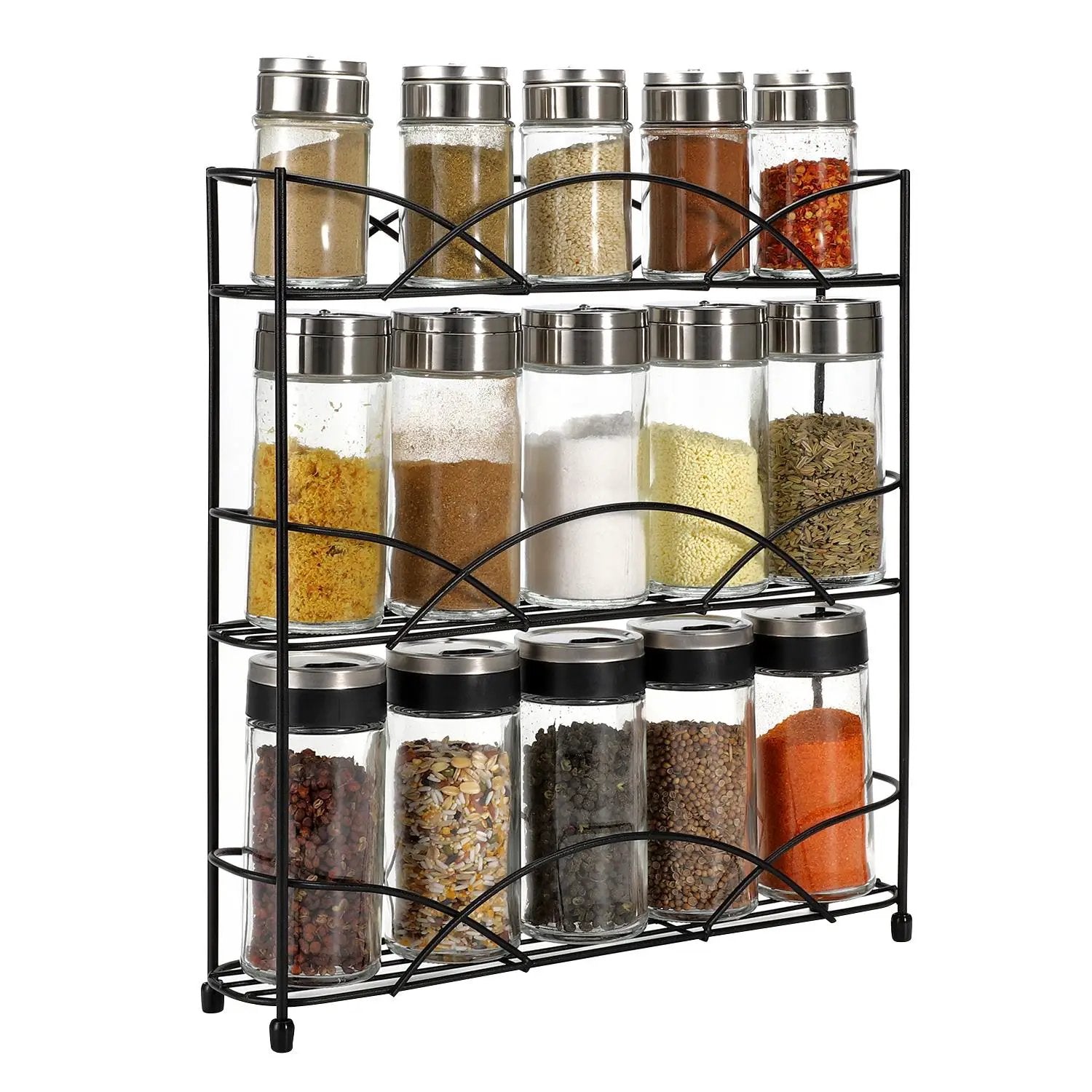 VINSANI FREE STANDING SPICE RACKS by Vinsani