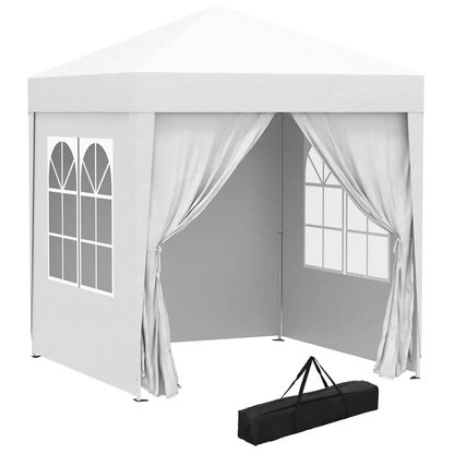 2x2m Garden Pop Up Gazebo Marquee Party Tent Wedding Awning Canopy by Outsunny