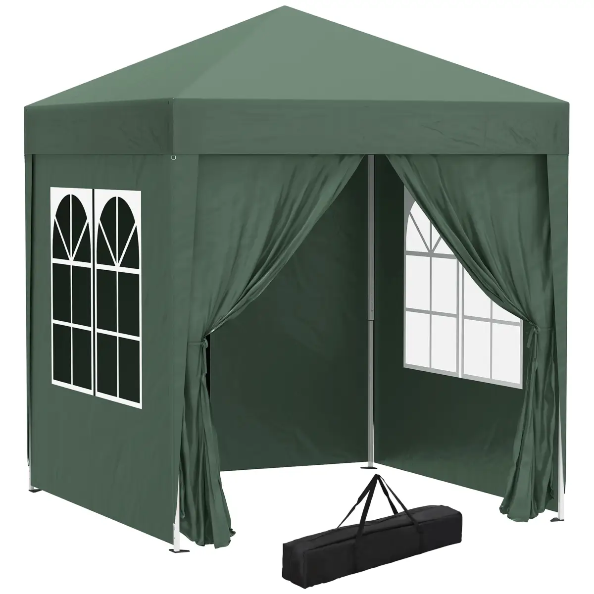 2x2m Garden Pop Up Gazebo Marquee Party Tent Wedding Awning Canopy by Outsunny