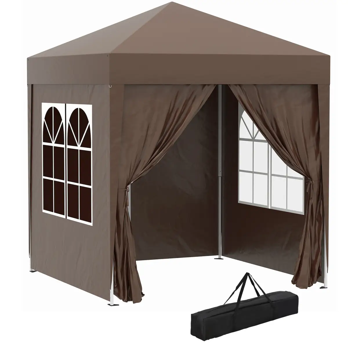 2x2m Garden Pop Up Gazebo Marquee Party Tent Wedding Awning Canopy by Outsunny