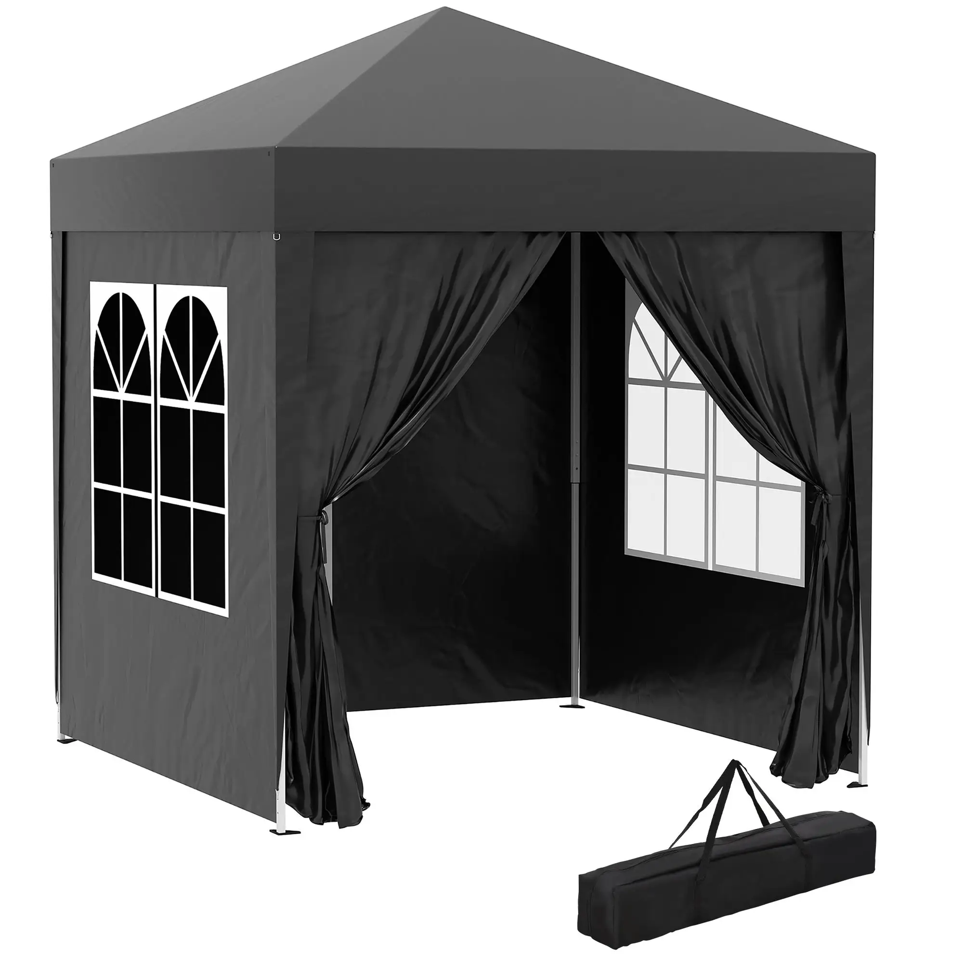 2x2m Garden Pop Up Gazebo Marquee Party Tent Wedding Awning Canopy by Outsunny