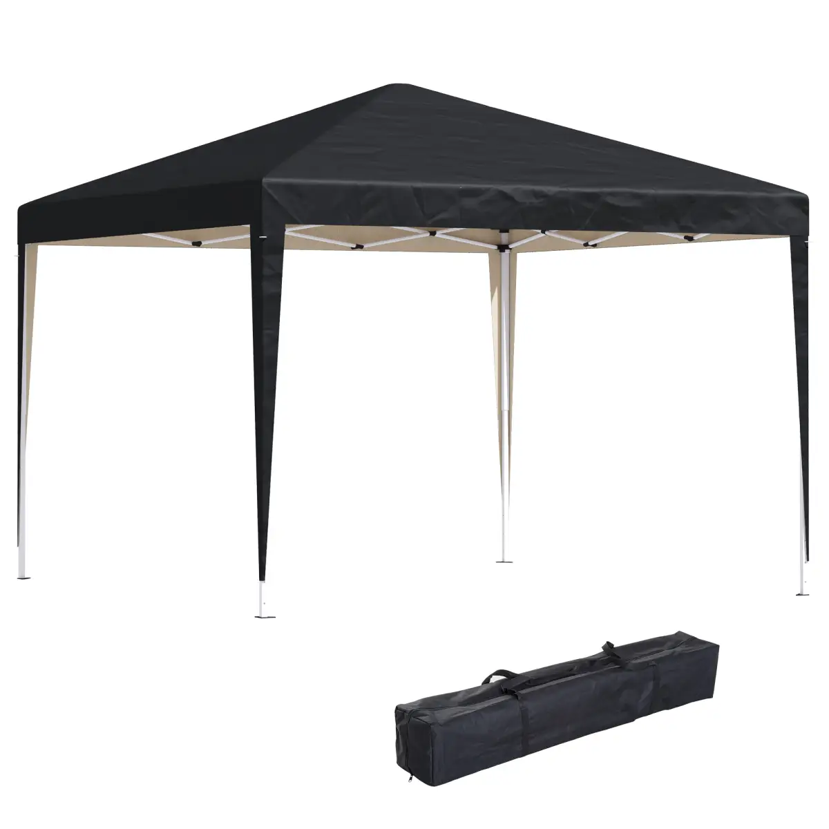 3x3m Garden Pop Up Gazebo Marquee Party Tent Wedding Canopy UV Protection by Outsunny