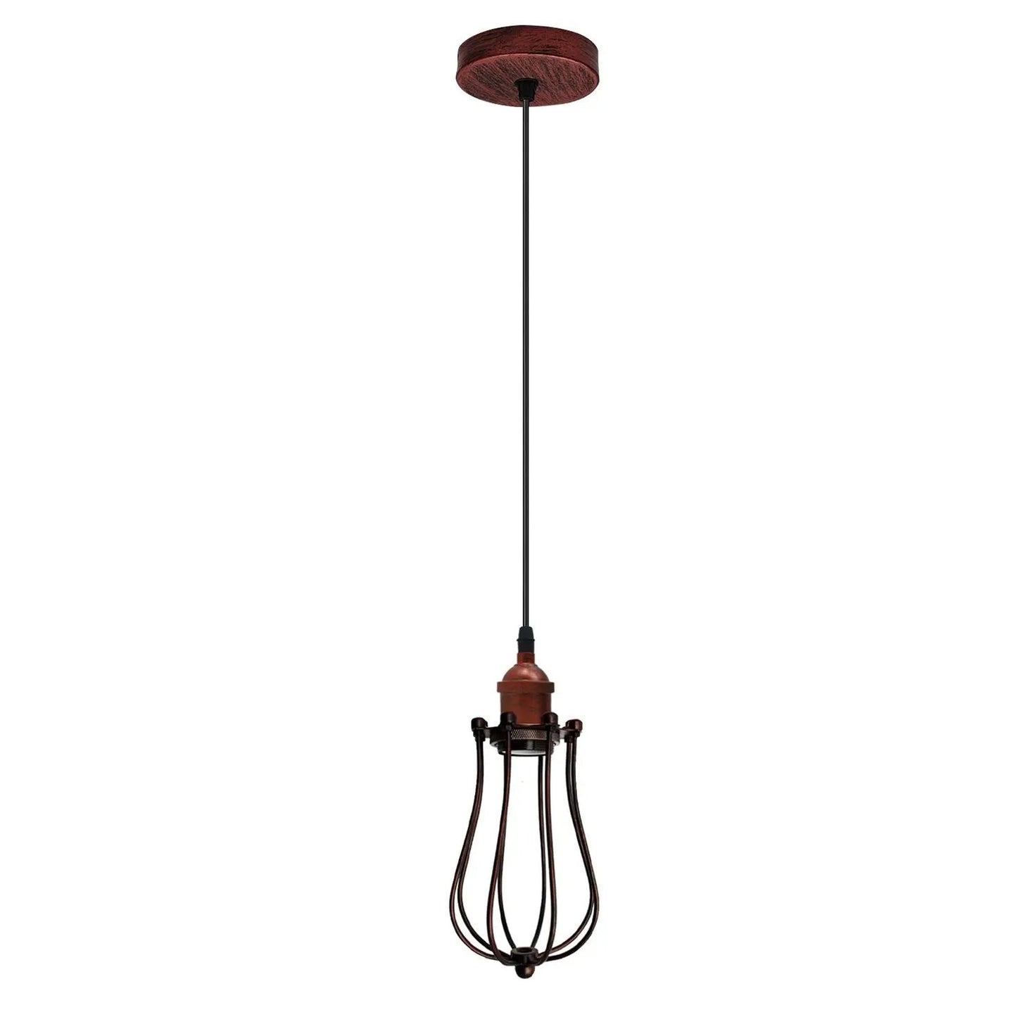 Ceiling Rose Balloon Cage Hanging Pendant Lamp Holder Light Fitting Lighting Kit UK by LEDSone