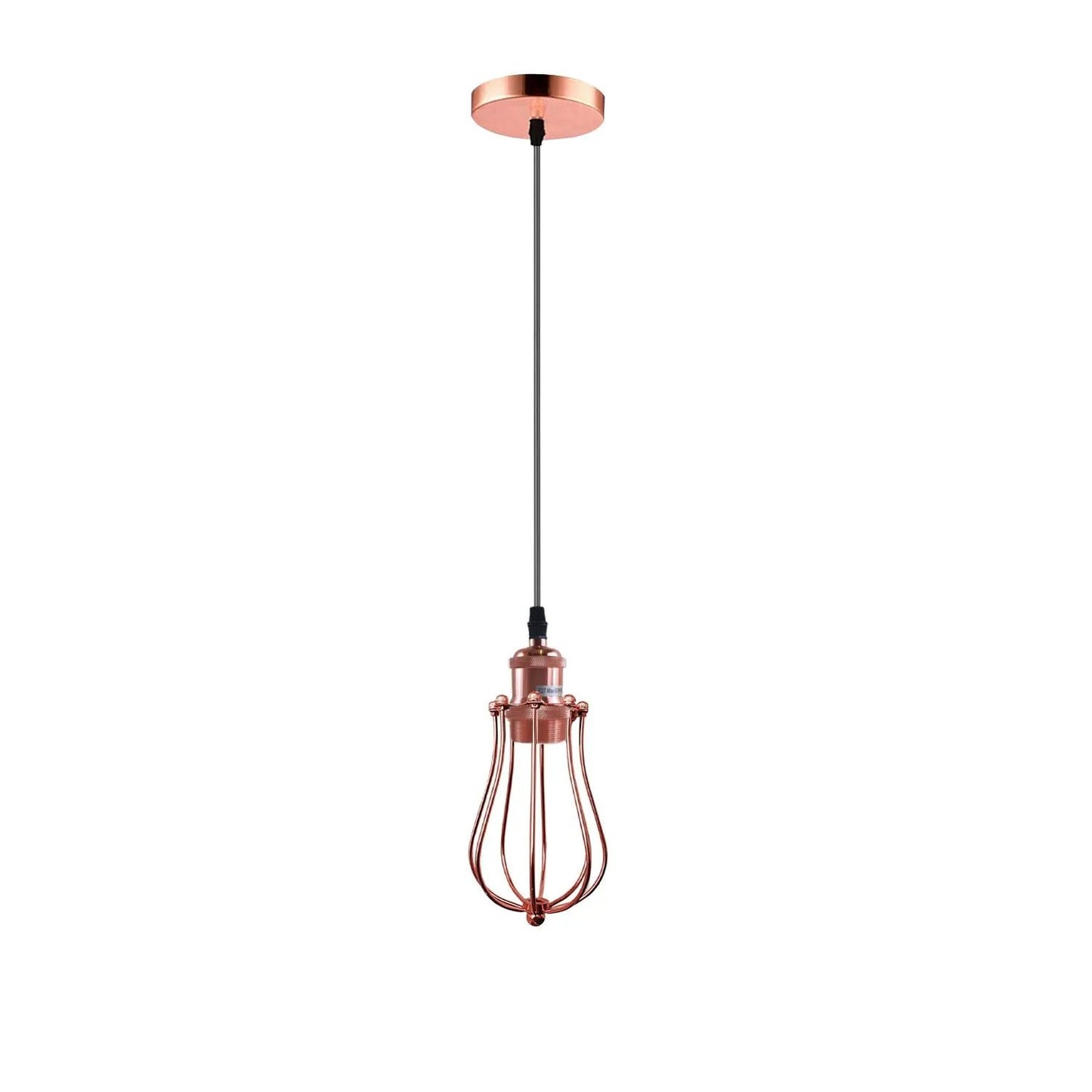 Ceiling Rose Balloon Cage Hanging Pendant Lamp Holder Light Fitting Lighting Kit UK by LEDSone