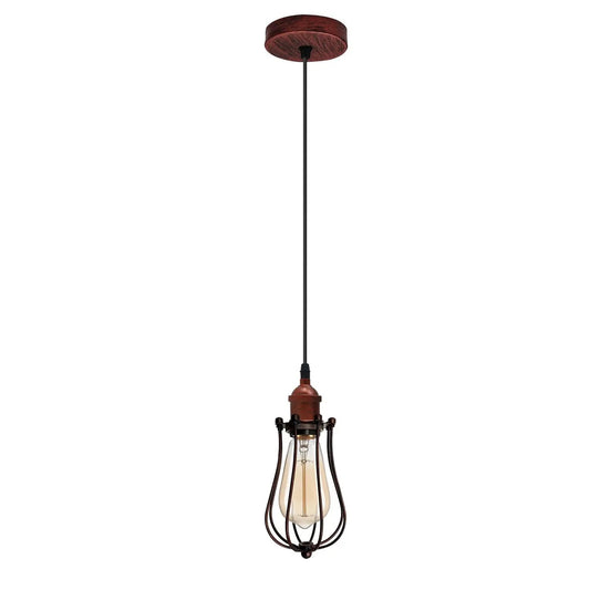 Ceiling Rose Balloon Cage Hanging Pendant Lamp Holder Light Fitting Lighting Kit UK by LEDSone