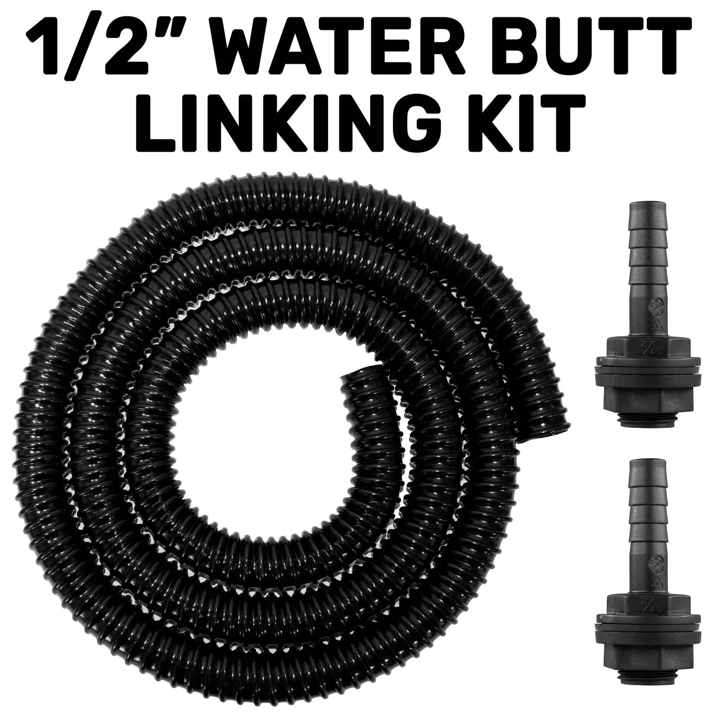 1/2" Water Butt Linking Kit and Drill Bit by AP Supplies