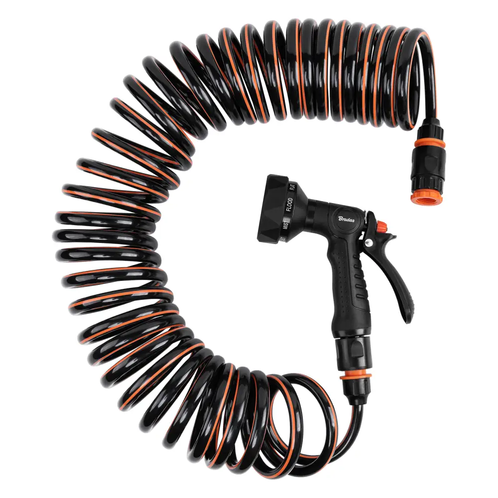 Dog Shower Kit Cold Water Spiral Hose by AP Supplies