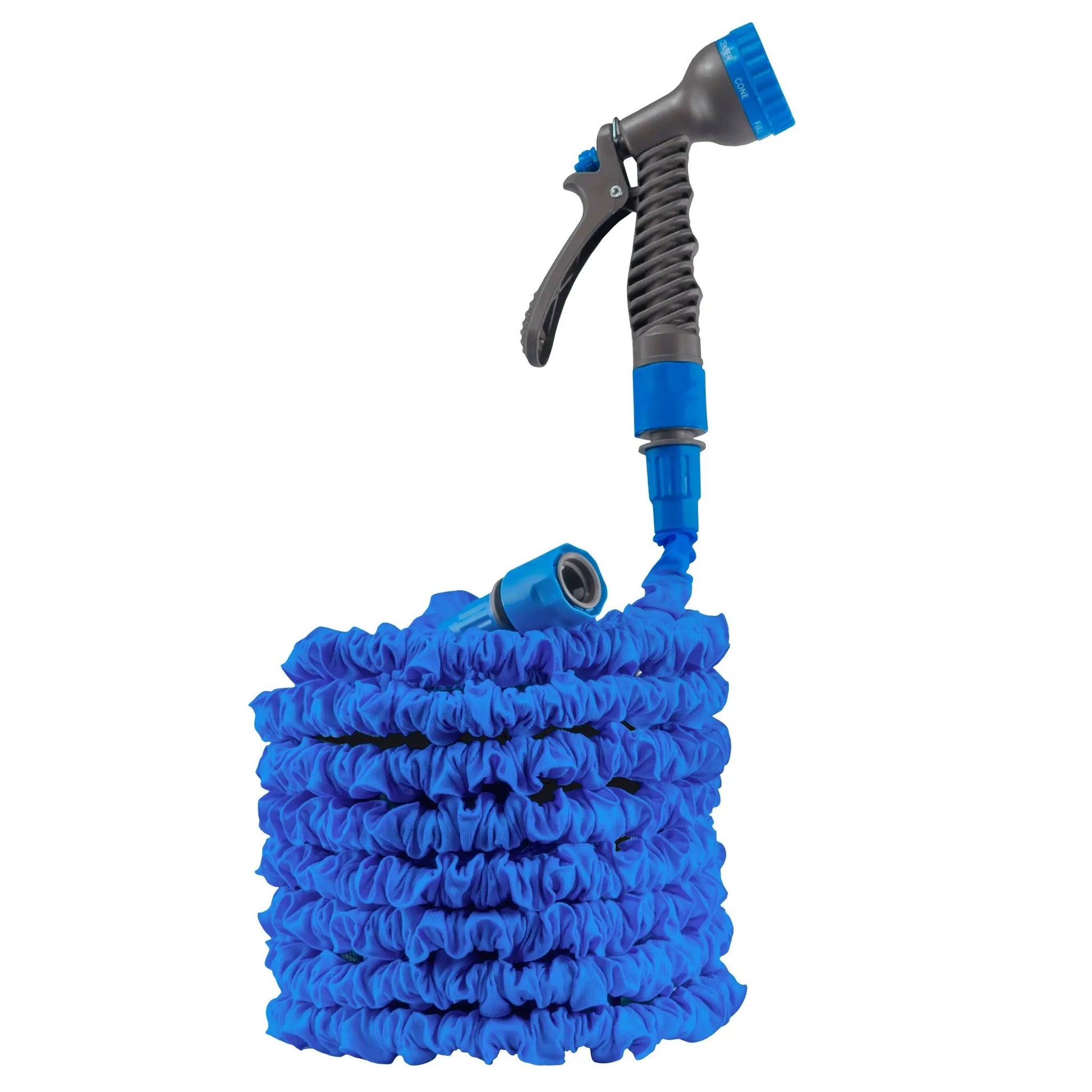 Dog Shower Cold Water Expanding 5m-15m Blue by AP Supplies