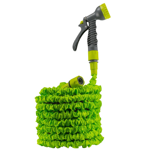 Expanding Trick Hose Set ‚Äì 10m to 30m, Green by Costwise