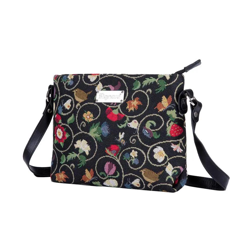 Jacobean Dream - Cross Body Bag by Signare Tapestry