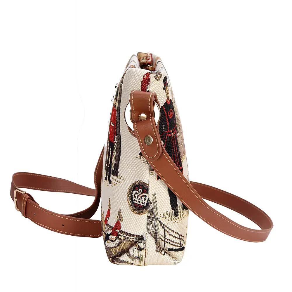 Royal Guard - Cross Body Bag by Signare Tapestry