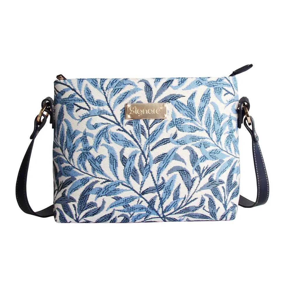William Morris Willow Bough - Cross Body Bag by Signare Tapestry