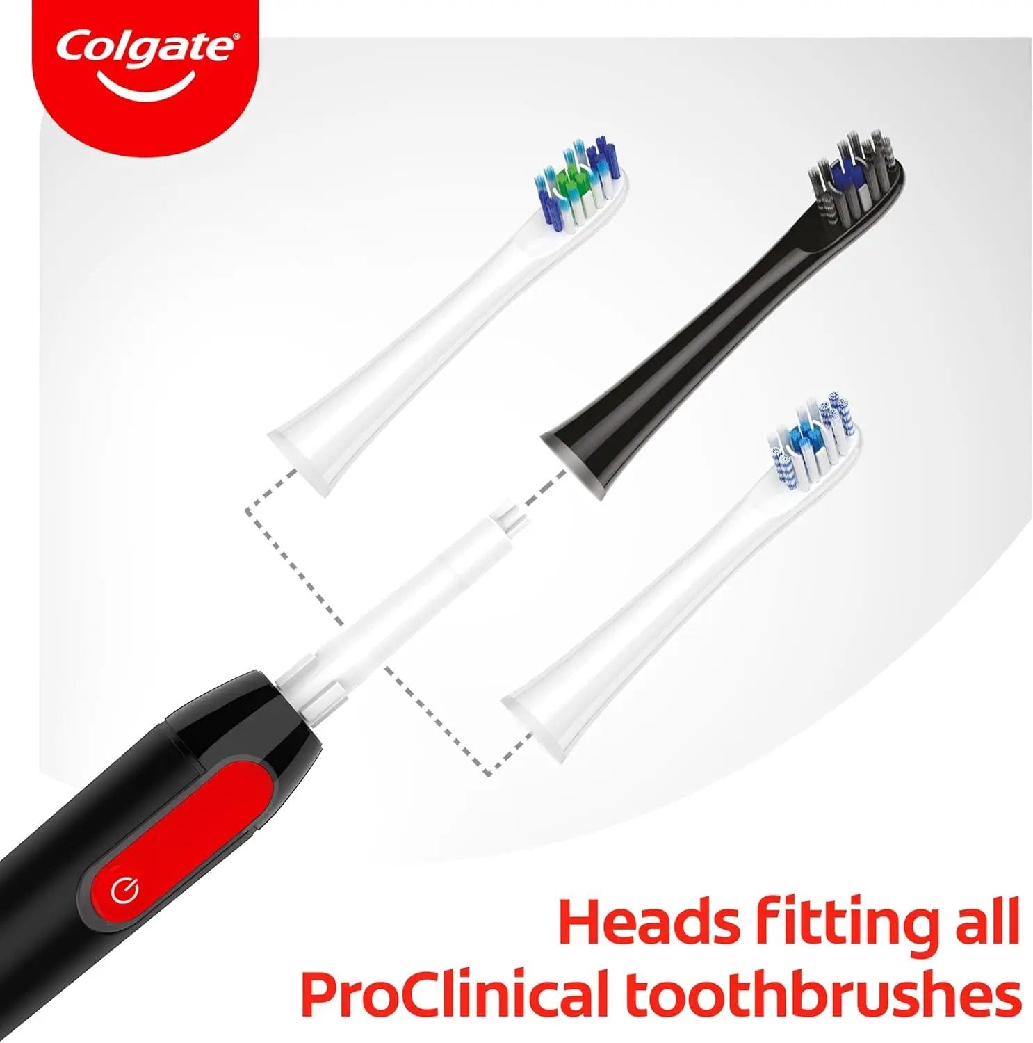 360 Deep Clean Proclinical Soft Bristle Toothbrush Heads - 4 Pack for Superior Plaque Removal by All Mart Bristol Ltd