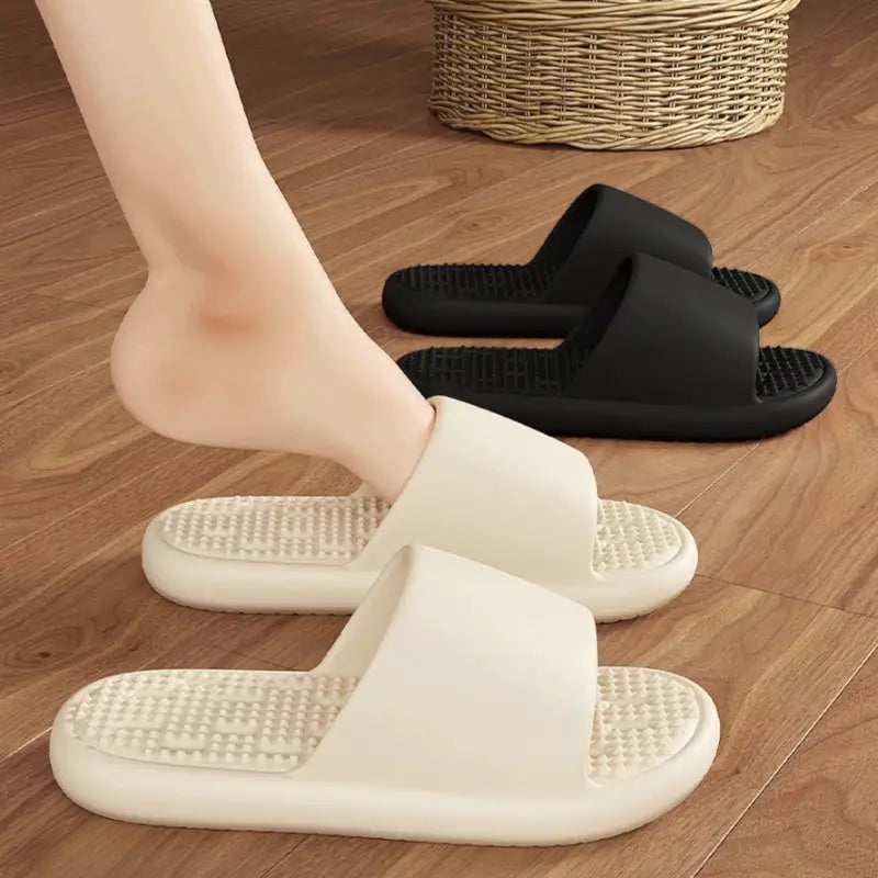 New Quiet EVA Bathroom Slippers for Men and Women Breathable Non-Slip Indoor/Outdoor Sandals with Drainage Holes by All Mart Bristol Ltd
