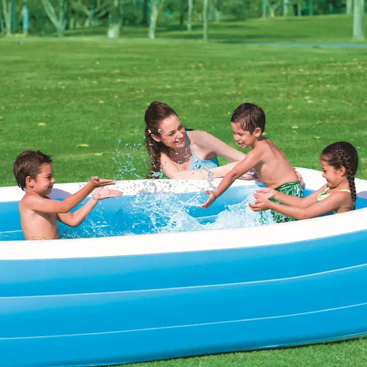 Family paddling pool, inflatable swimming pool, children's ocean ball pool by All Mart Bristol Ltd