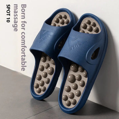 Ball Massage Sandals Bathroom Bath Non-slip Wear-resistant Anti-slip Bath Mat Pedicure by Dropshipman