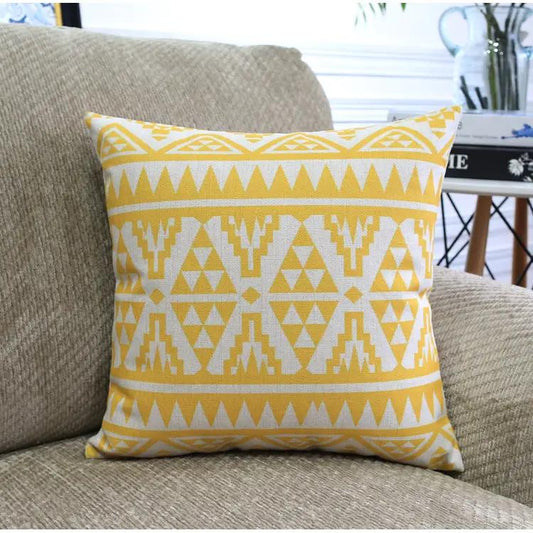 Nordic Color Geometric Throw Pillows by Dropshipman