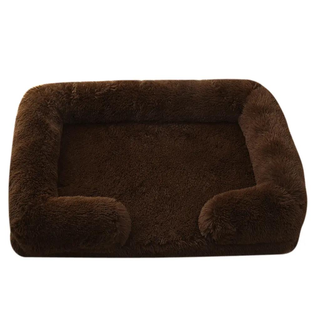 Plush Round Pet Bed Dog Bed Winter by Dropshipman