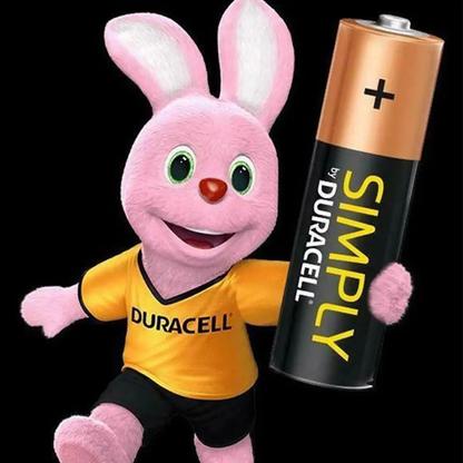 Duracell Simply AA Non Rechargeable Batteries, 12 Pack by Duracell