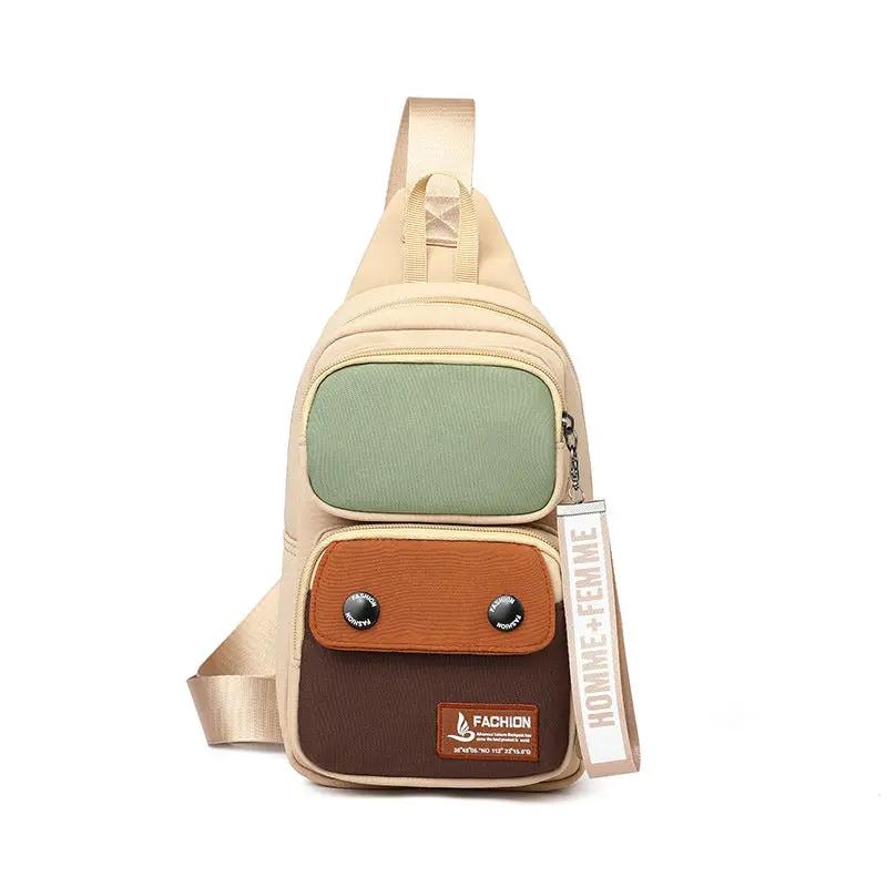 Outdoor Leisure Crossbody Multifunctional Storage Shoulder Bag by Dropshipman