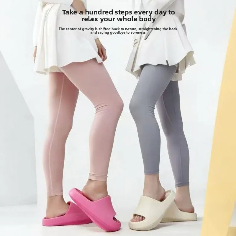 Negative heel shoes for women, arch support slippers for pelvic correction, high front and low back shoes for home use anti slip by All Mart Bristol Ltd
