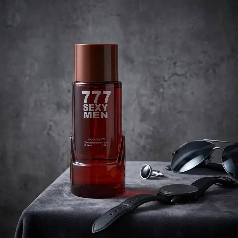 Premium Men's Cologne 100ml Lasting Oud Cedarwood Eau De Toilette Radiating Charm Fresh Refreshing 777 Business Men's Fragrance by All Mart Bristol Ltd