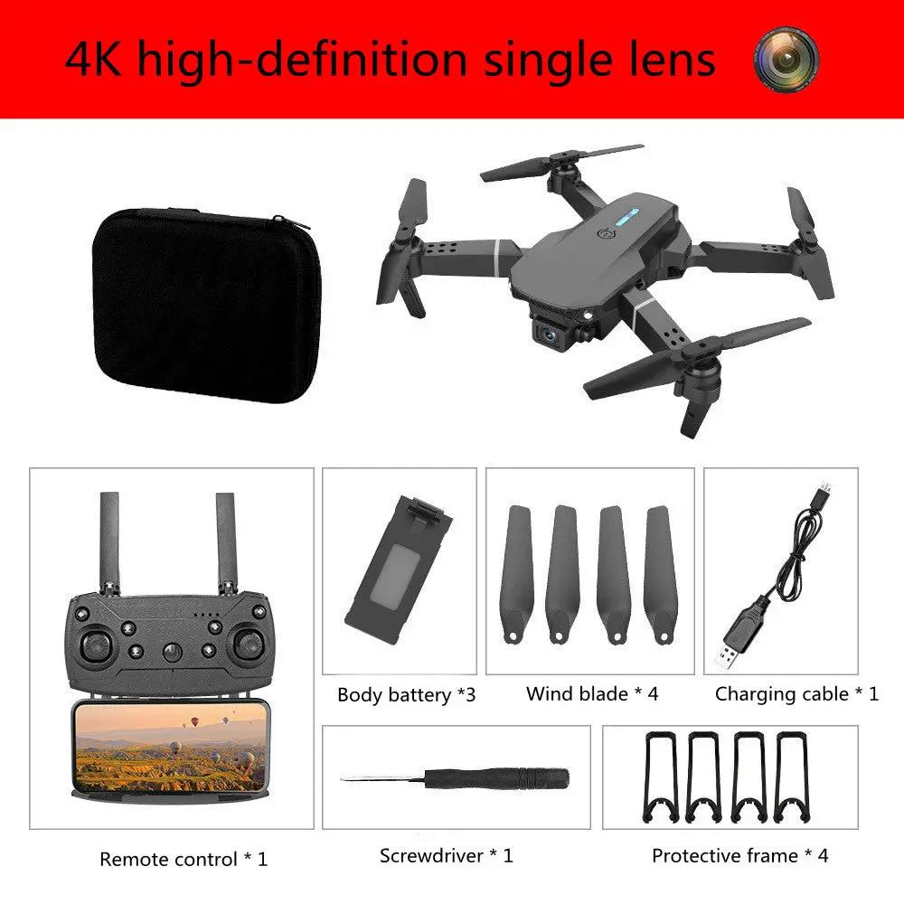E88 Drone Photography Of High-definition Folding Four Axis by Dropshipman