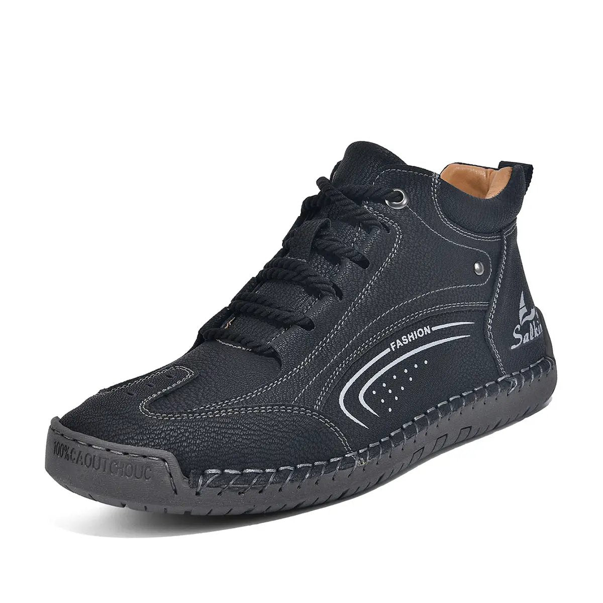 Plus-size Mens Fashion With Hand-stitched Soles by Dropshipman
